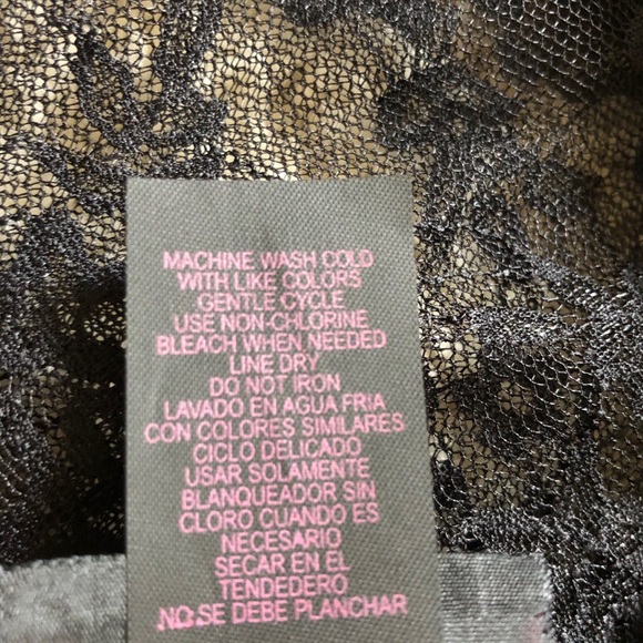 Ultra Flirt Black Lace Maxi Skirt - Picture 7 of 7